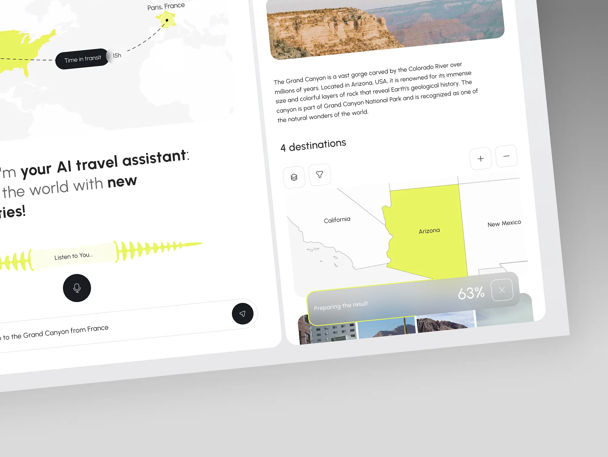 Travel Web Dashboard