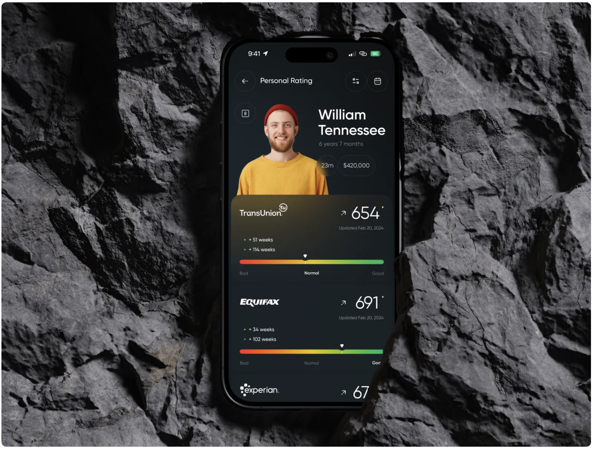 Credit Score Mobile App