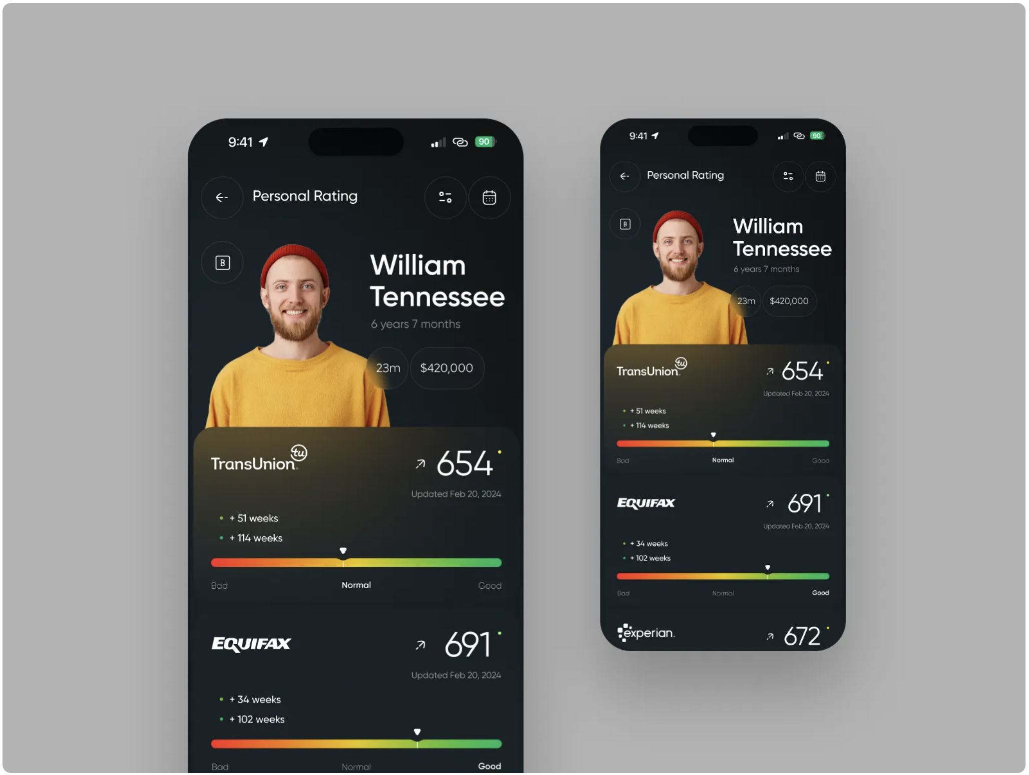 Credit Score Mobile App
