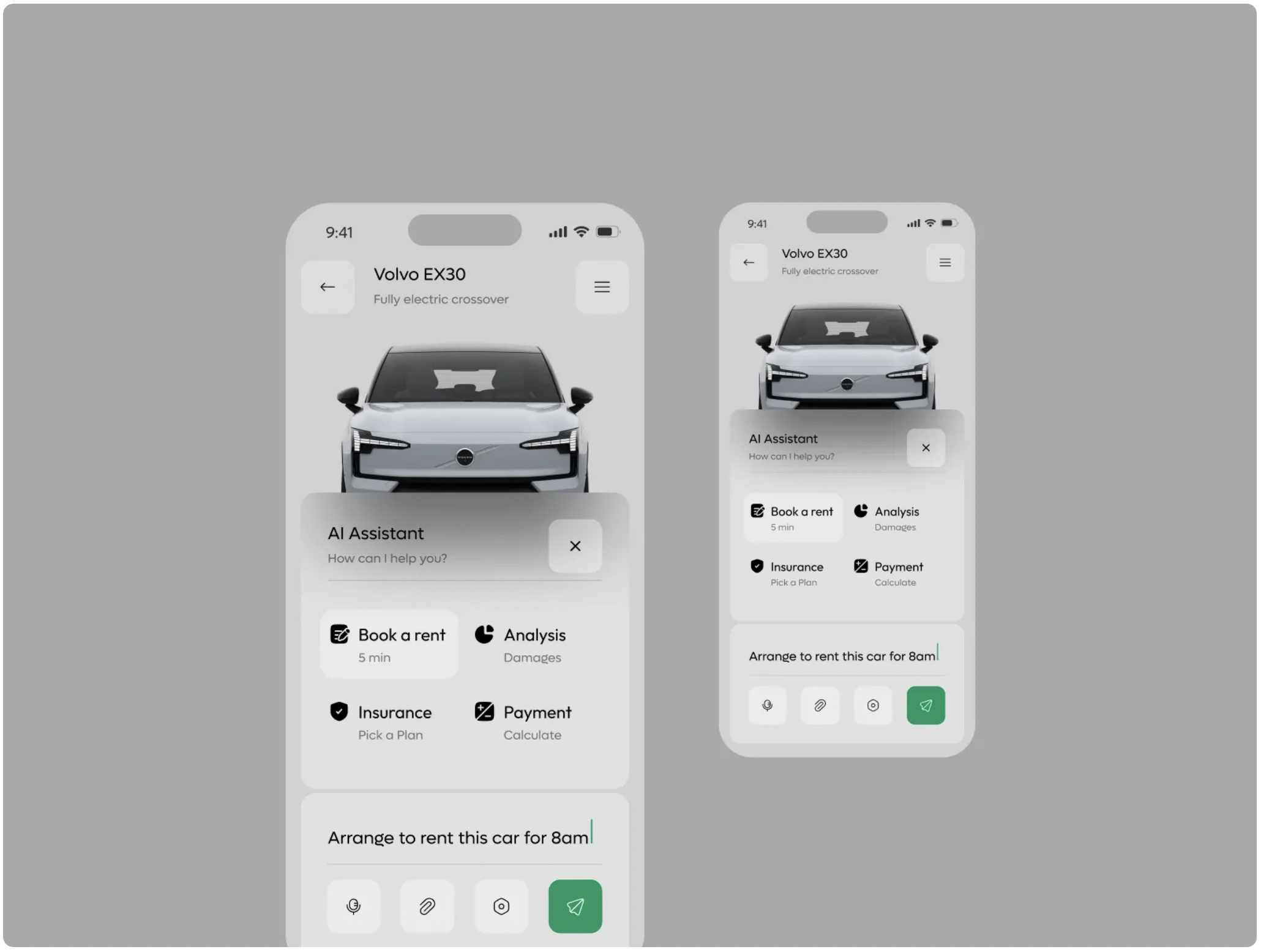 Car Rent AI Assistant Dashboard